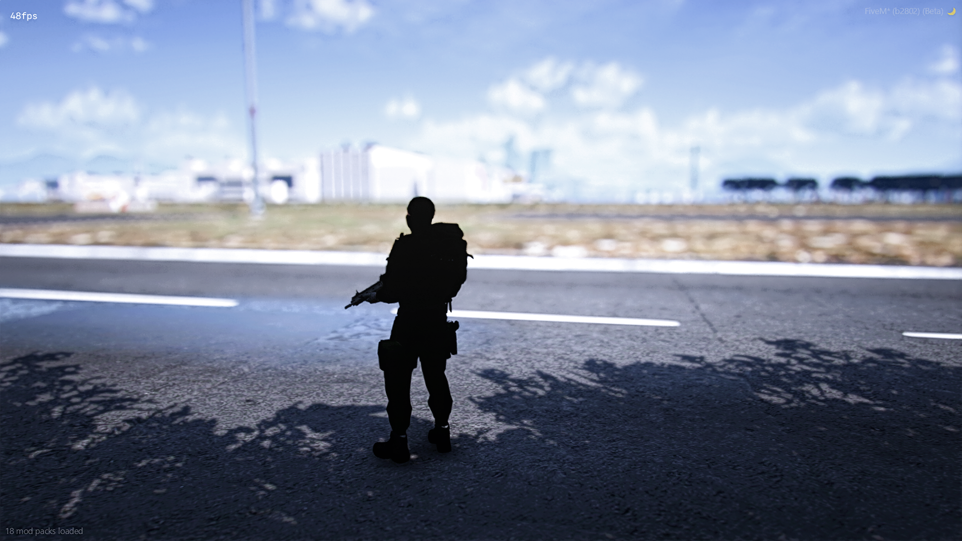 Full black Men cloth for fivem